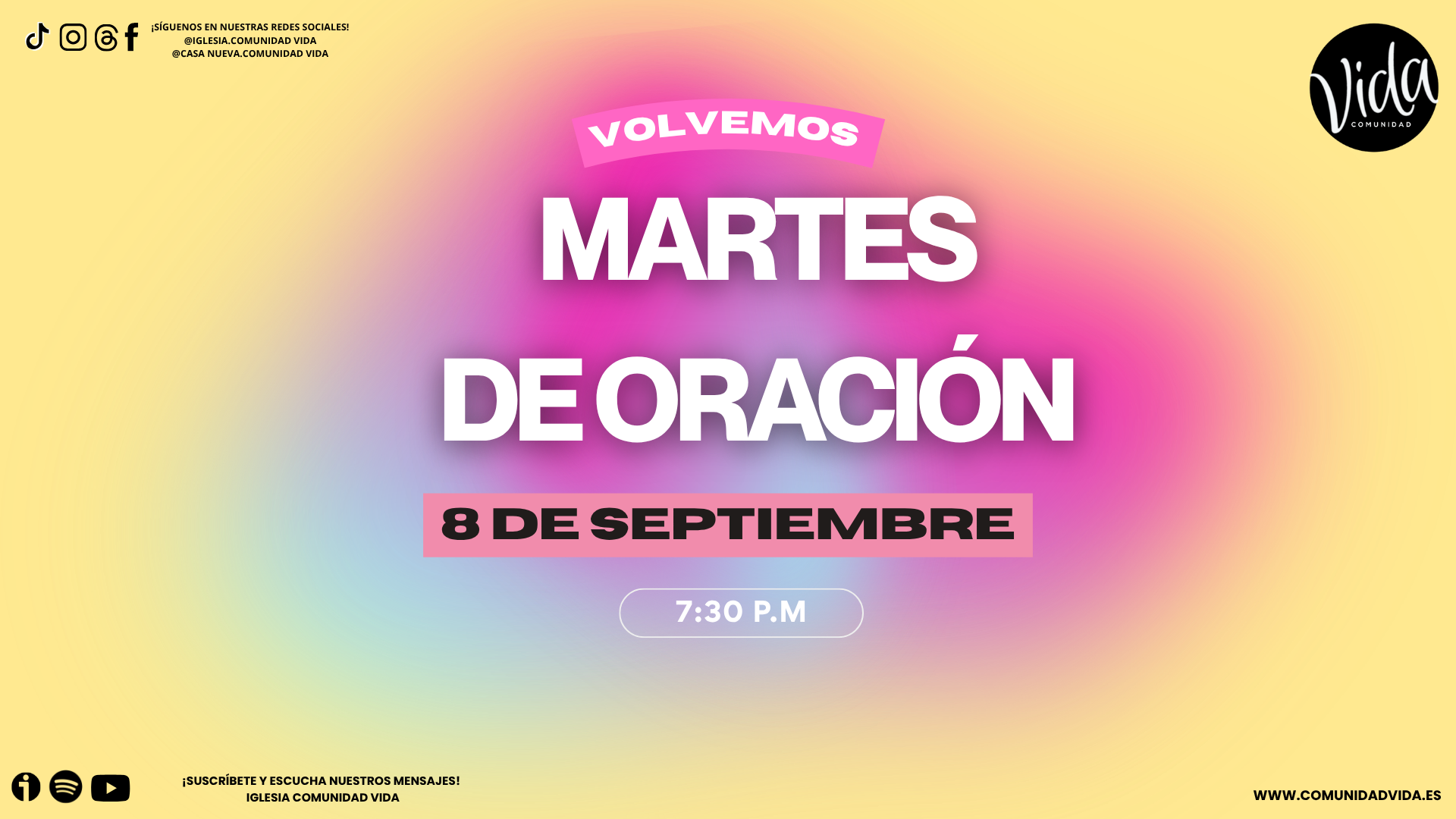 Eventos Comunidad Vida